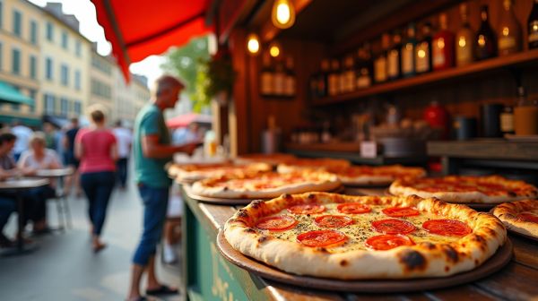 Découvrez les pizzas artisanales du kiosque à Ussel