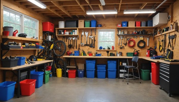 Rangement garage : astuces pour libérer de l'espace efficacement